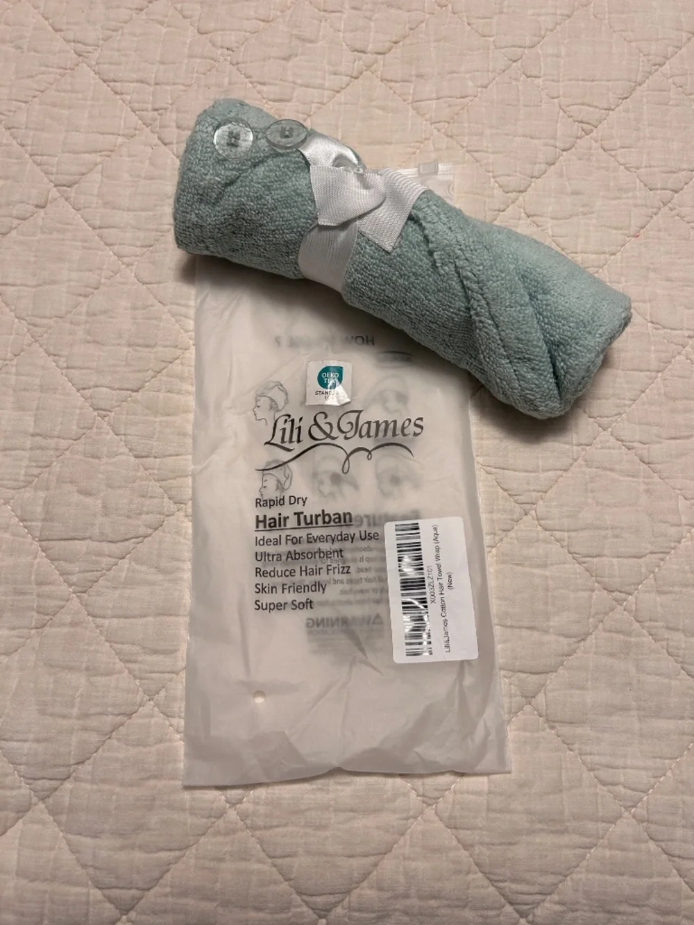 Lili & James hair towel
